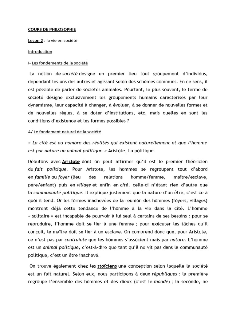 EN SOCI T DANS LA SOCI T intelligence overview