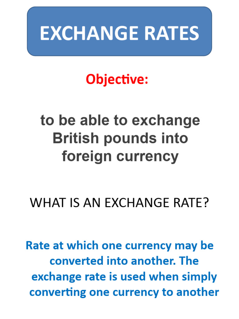 Exchange Rates | PDF | Exchange Rate | United States Dollar