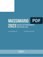 Massimario 2023