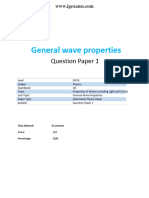 31.1-General Wave Popeties-Cie Igcse Physics Ext-Theory-Qp