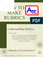 How To Make Rubrics