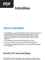 Embeddings