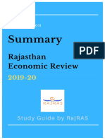 Summary of Economic Review 2019-20