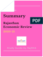 Summary of Economic Review 2020-21