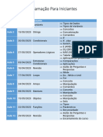 Logica Programação Basica - Turma 1