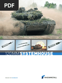 Rheinmetall 120mm Brochure