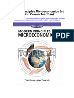 Modern Principles Microeconomics 3rd Edition Cowen Test Bank