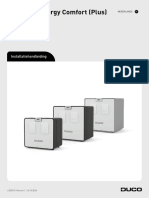 Installatiehandleiding DucoBox Energy Comfort (Plus) (NL)