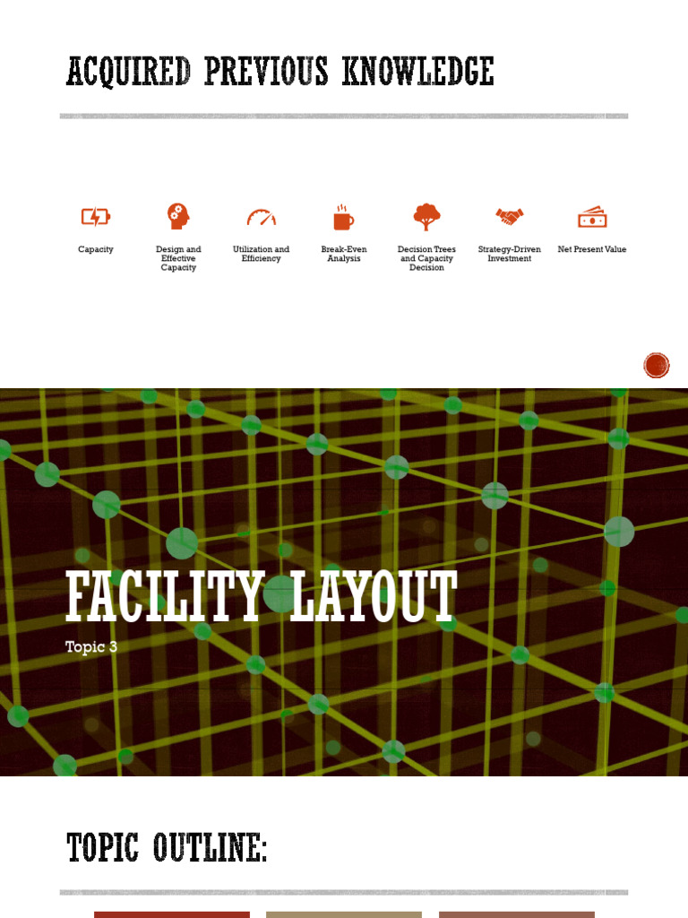 Facility Layout Strategies and Analysis | PDF | Inventory ...