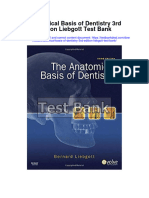 Anatomical Basis of Dentistry 3rd Edition Liebgott Test Bank