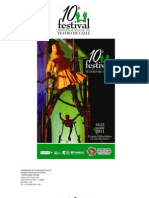 Programa Festival Internacional de Teatro Calle Zacatecas 2011