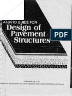 AASHTO Guide For Design of Pavement Structures - 1993