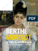 Exposition Berthe Morisot Et L'art Du XVIIIe Siècle Au Musée Marmottan Jusqu'au 3 Mars 2024