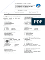 Soal Pts Kls Vi Smster 1 Tema 2 Naskah 1