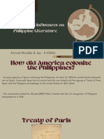The American Influences On Philippine Literature