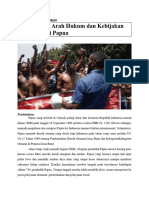Memperjelas Arah Hukum Dan Kebijakan Keamanan Di Papua