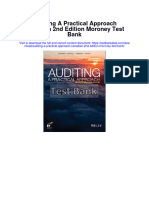 Auditing A Practical Approach Canadian 2nd Edition Moroney Test Bank