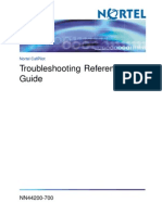 Troubleshooting Reference Guide