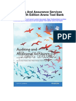 Auditing and Assurance Services Global 16th Edition Arens Test Bank