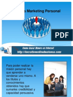 Que Es Marketing Personal - PPT