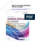 Nursing Research in Canada 4th Edition Wood Test Bank