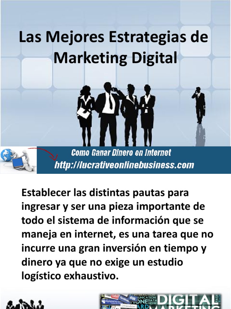 Las Mejores Estrategias de Marketing Digital - PPT | PDF | Marketing ...