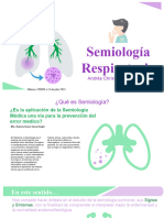 Semiologia Pulmonar