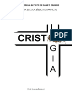 Curso de Cristologia PIBCampo Grande EBD 14.04.2018