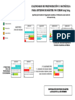 Calendario Matricula Mestrados 2023-24