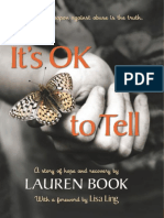 Its Ok To Tell - A Story of Hope and Recovery