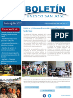 Boletin UNESCO 2017