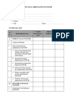 Rencana Aksi Untuk Satuan PAUD