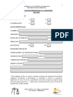 Formulario de Inscripción