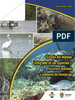 Estado Del Manejo Integrado de Los Espacios y Recursos Marinos y Costeros de Honduras