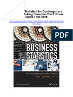 Business Statistics For Contemporary Decision Making Canadian 2nd Edition Black Test Bank