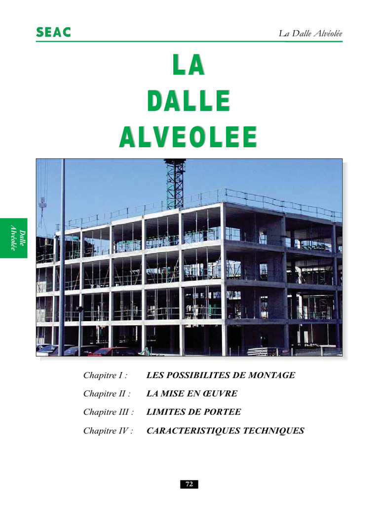 Avantages des Dalles Alvéolées en Béton | PDF | Béton | Béton armé