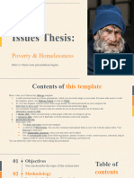 Social Issues Thesis_ Poverty and Homelessness XL by Slidesgo