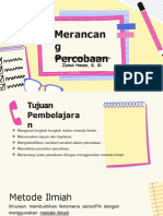 7 - Merancang Percobaan