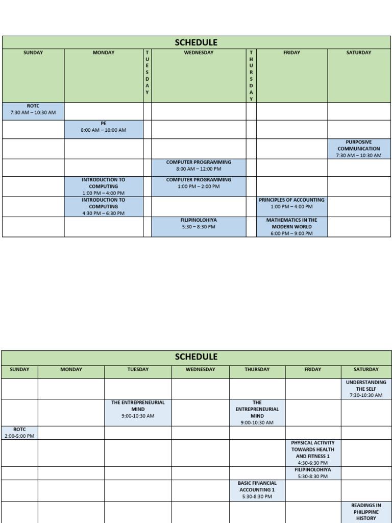 Sched | PDF