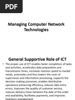 Session Four Manging Computer Network Technologies