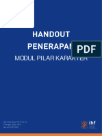 Handout Penerapan Modul Pilar Karakter PAUD