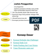 Analisis Penggantian Mesin