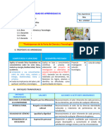 Sesión de Aprendizaje Sobre La Fencyt