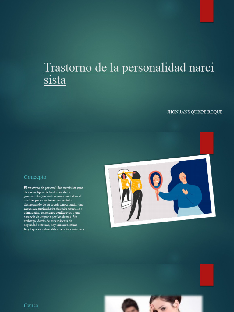 TRASTORNO DE LA PERSONALIDAD NARCISISTA visual data 6