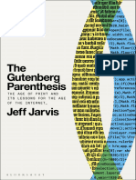 Jeff Jarvis - The Gutenberg Parenthesis