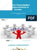 Tema 7º Master Psicopedagogía - Intervención P en Contextos Educativos No Formales