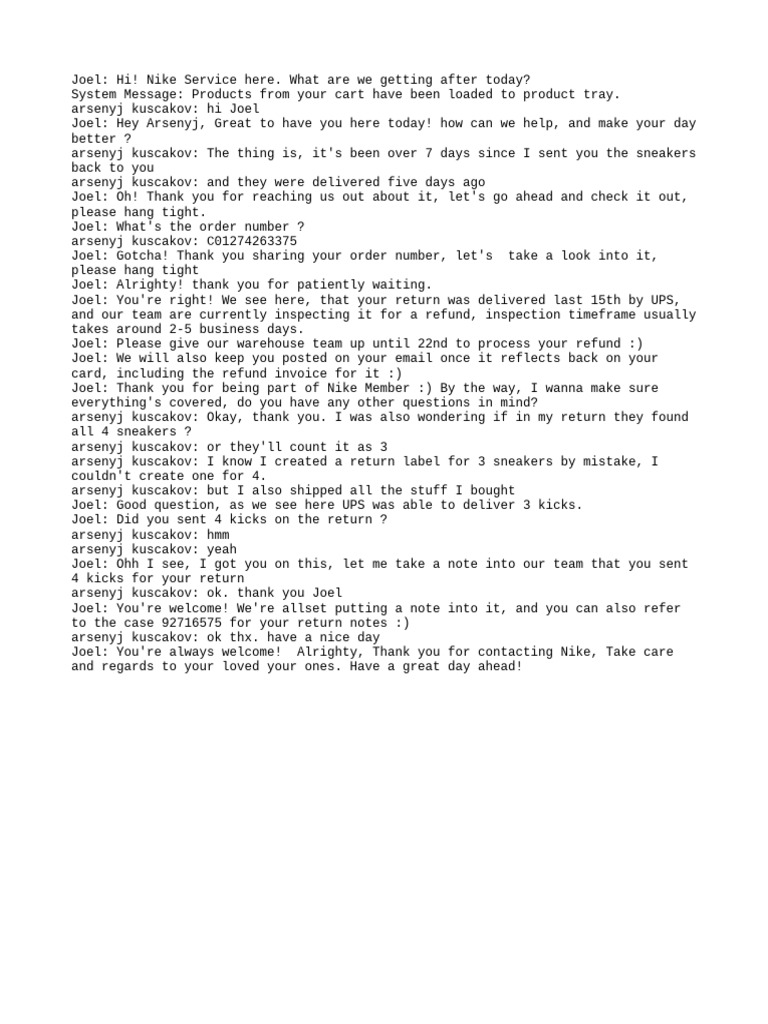 Live chat history pdf