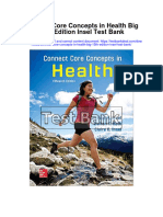 Connect Core Concepts in Health Big 15th Edition Insel Test Bank