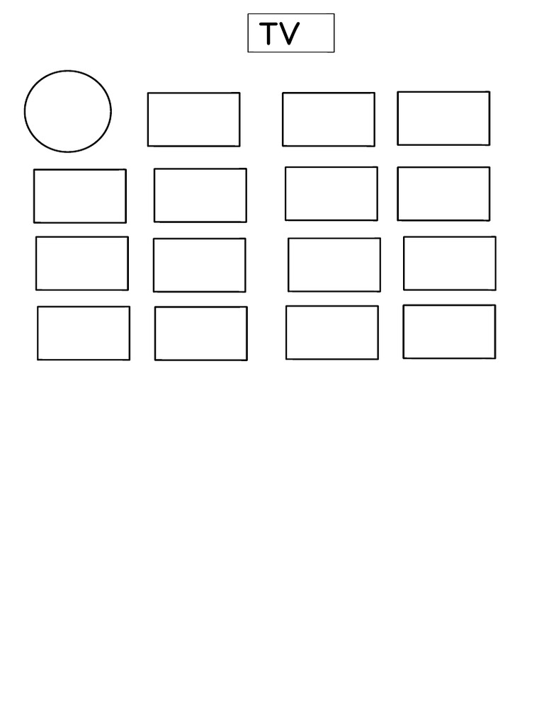 Blank Seating Chart PDF