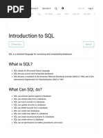 SQL Introduction